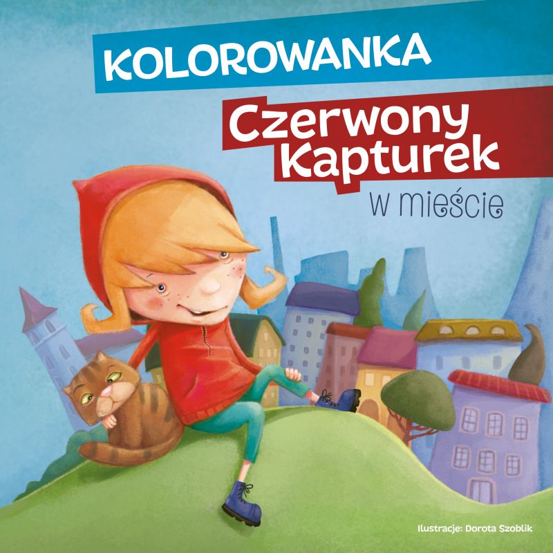 Czerwony kapturek kolorowanka